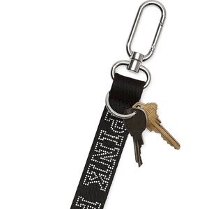 Victoria's Secret Black Key Holder with Silver Clip